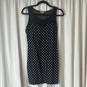 Black Polka Dot Dress